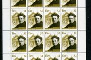 1999 Ireland Centenary of Pioneer Association Commemorative Stamp Sheetlet Plate 1B1B Mint Never Hinged (MNH)