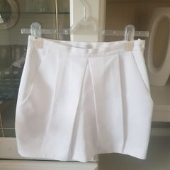 Zara White Skirt