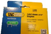 2000pcs Galvanised Staples 140/14mm 9/16" 140 series Free inspection