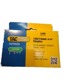 2000pcs Galvanised Staples 140/14mm 9/16" 140 series Free inspection