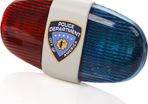 Kids Tech Bike LED light - Police Sound Light Electronic Horn - Bicycle Siren, 5 LED Light 4 Sounds Trumpet light, Multi Color, 5.11 x 2.9 x 1.4in. (13 x 7.5x 3.5cm)