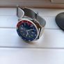 Seiko automatic watch with pepsi bezel and mesh strap Image 3