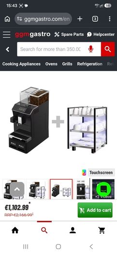 Bean to Cup Coffee Machine  Brand New