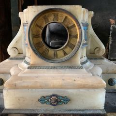 Marble Clock Frame