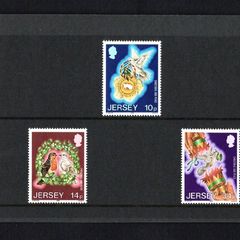1986 Jersey Christmas Commemorative Stamps Presentation Pack