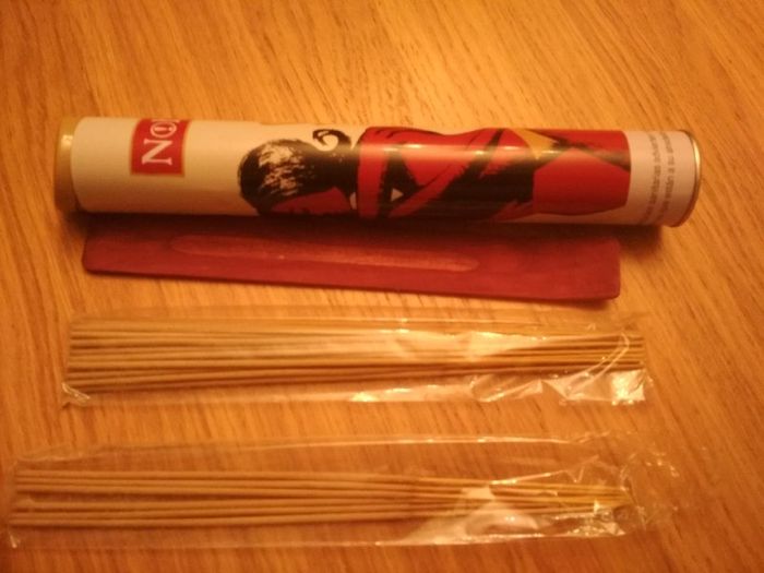 Incense, stand and case