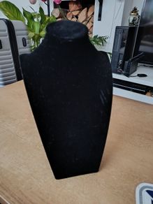 Black Velvet Jewelry display