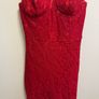 Red mini dress, size UK 10 (EUR38) Image 2