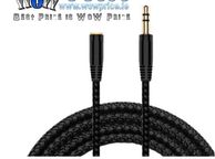 main image for ad 3m 3.5mm Jack EXTENSION AUX Speaker Headphone Cable Lead - 4494
