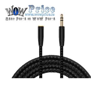 3m 3.5mm Jack EXTENSION AUX Speaker Headphone Cable Lead - 4494