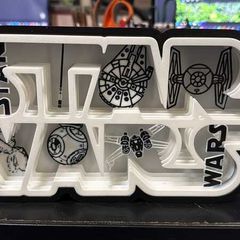 Star Wars Light Box