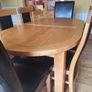 Extendable Dining Table and Six Chairs Image 2
