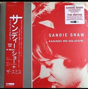 Sandie Shaw Hand in glove 12" RSD 2022 Red vinyl EP