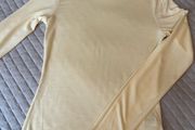 &amp; Other Stories Pale Yellow Long Sleeve Top XS