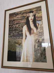 Handmade Cross Stitch Embroidy - Potrait