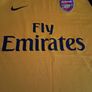 Arsenal Jersey. Official Nike Arsenal Mens Away Jersey From Season 2008/ 2009. Authentic Original From The Time. Not A Modern Day Remake. . Image 9
