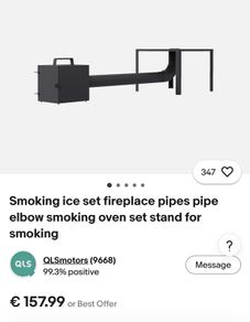 Wooden Smoker  Firebox