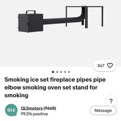 Wooden Smoker  Firebox