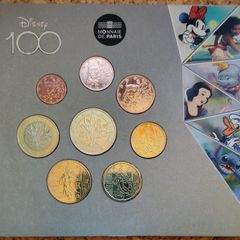 France Brilliant Uncirculated Euro Coin Set 2023 - Disney Centenary - Miniset