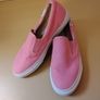 Converse pink slip ons size 3 Image 3