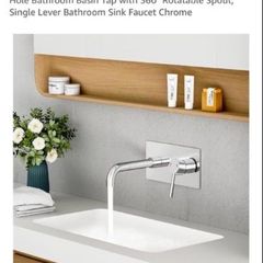 Wall Mounted Basin Mixer Tap