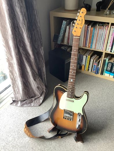 Nick Oswald Handmade Tele. (John Frusciante) Reliced by Oswald