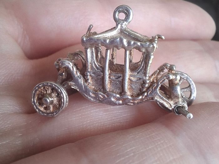Selection Of Vintage Sterling Silver Charms