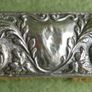 Antique Sterling  Silver hallmarked Repousse Clothes Brush 96,6g Image 2