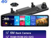 D80-6M BC With 128G TF Card Car DVR Rearview Mirror 4G Android 8.1 Dash Cam GPS Navigation ADAS Full HD 1080P Car Video Camera Recorder DVRS