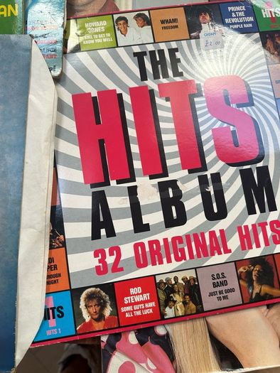 record vinyl all together