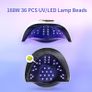 Lamp 168W Faster Gel Nail Lamp Professional Nail Dryer with Automatic Sensor /4 Timer Settings/LCD Display for Gel Nails Polish Starter Nail Art Tools for Home Salon Image 2