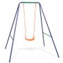 2-in-1 Single Swing and Toddler Swing Orange Image 4
