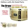 Canopus Limited Edition "The Brass" Snare drum Image 2