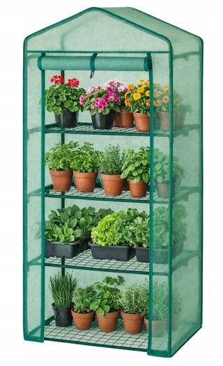 Seedbed with shelves Garden foil  - mini greenhouse