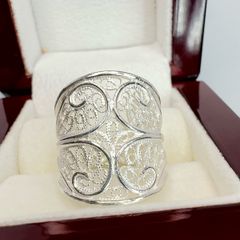 Silver Royal Bali Tarakasi ring