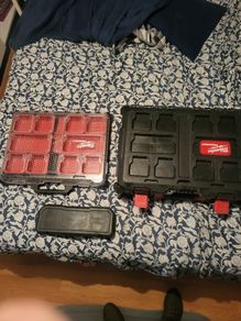 Milwaukee Packout organiser and storage box