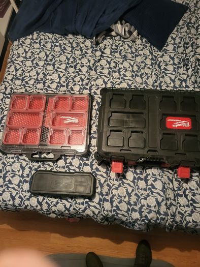 Milwaukee Packout organiser and storage box