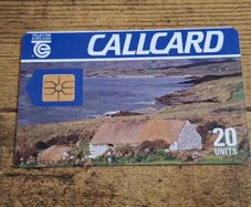 Ireland CallCard "Cottage", used, 1991, 20 Units - free standard postage