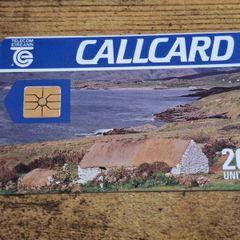 Ireland CallCard "Cottage", used, 1991, 20 Units - free standard postage