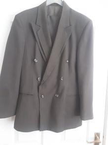 Suit/Stylish Tapered Fit Double Breasted Mink Suit .. Size: UK 36 .. EU 46 .. Price Drop NOW Heavily Reduced