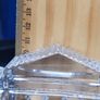 Waterford Crystal Mantel Clock Signed Crystal Only Broken Movement Image 7