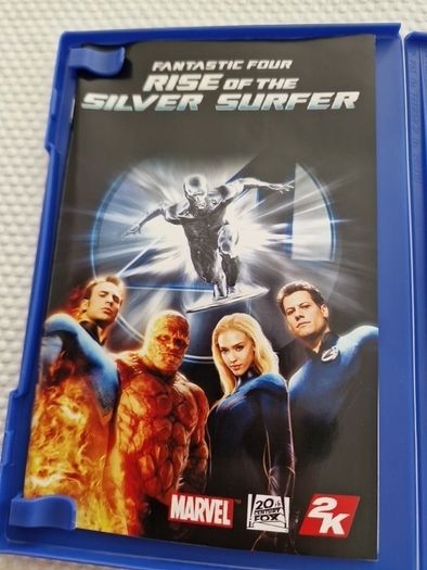 Fantastic Four Rise of the Silver Surfer PlayStation2 Ps2 Games Original