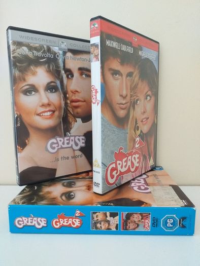 Grease And Grease 2 DVD Boxset "Retro"