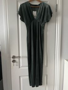 Zara Velvet Midi Dress
