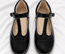 Next girls t bar school shoes size 2