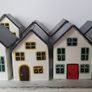 Handcrafted tiny wooden houses! Image 9