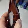 230 - Vintage Mineral Waters Distributors Mi-Wadi Clear Glass Decorative Collectible Bottle Image 4
