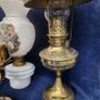 Six vintage oil lamps . Polished Image 2