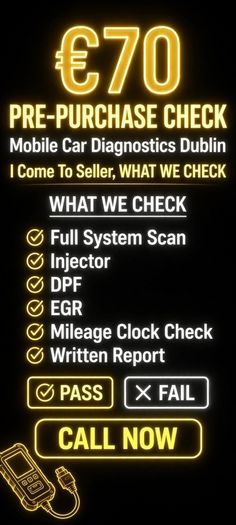 Mobile car diagnostics dublin