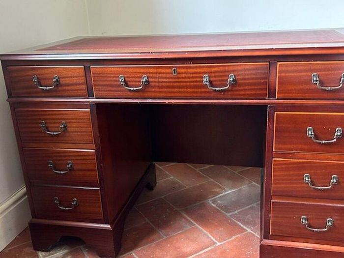Mahogany office / study desk